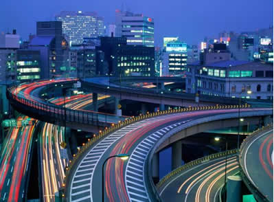 Nút giao thông kinh ngạc ở Nhật